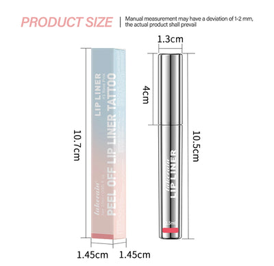 Lip Liner Peel Off Tattoo