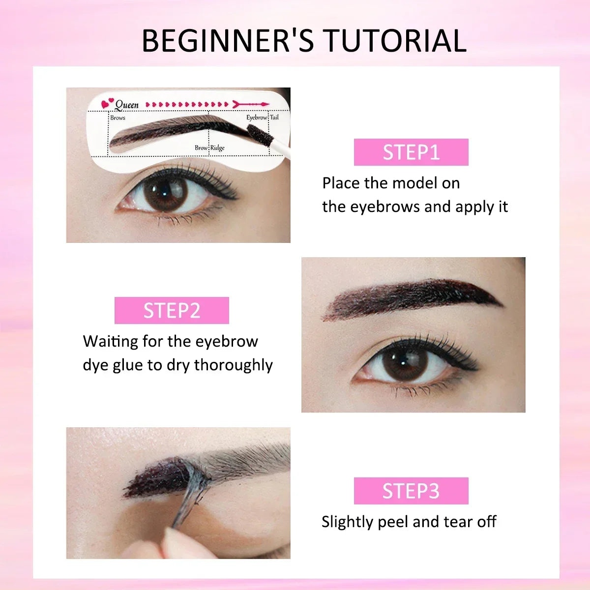 Peel-Off Tattoo Brow Gel
