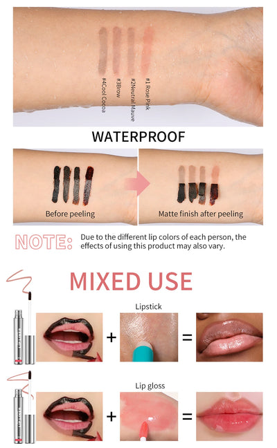 Lip Liner Peel Off Tattoo